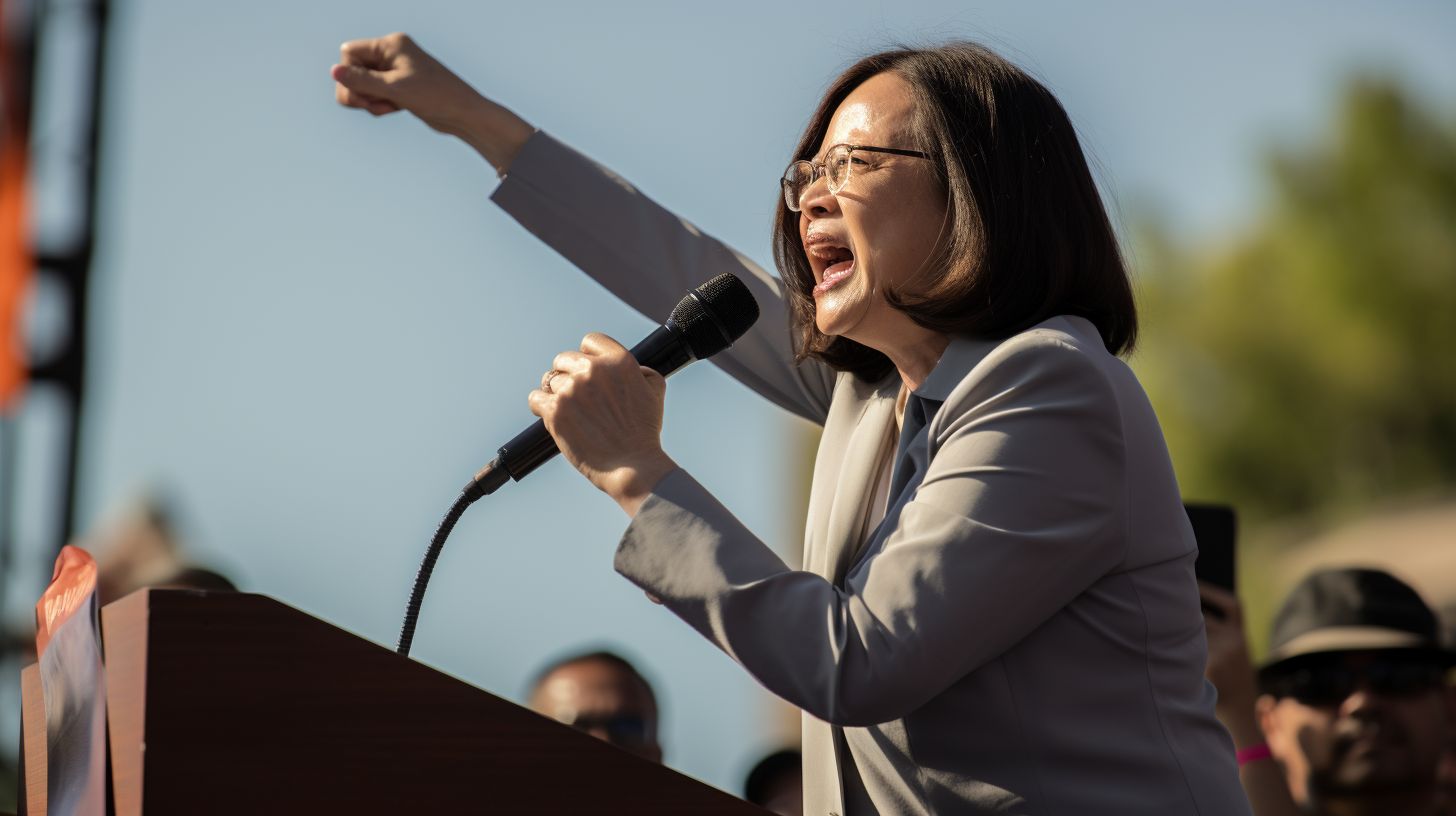 A Focus on Tsai Ing-wen's Leadership in Taiwan's Diplomacy, National Defense, and Economy